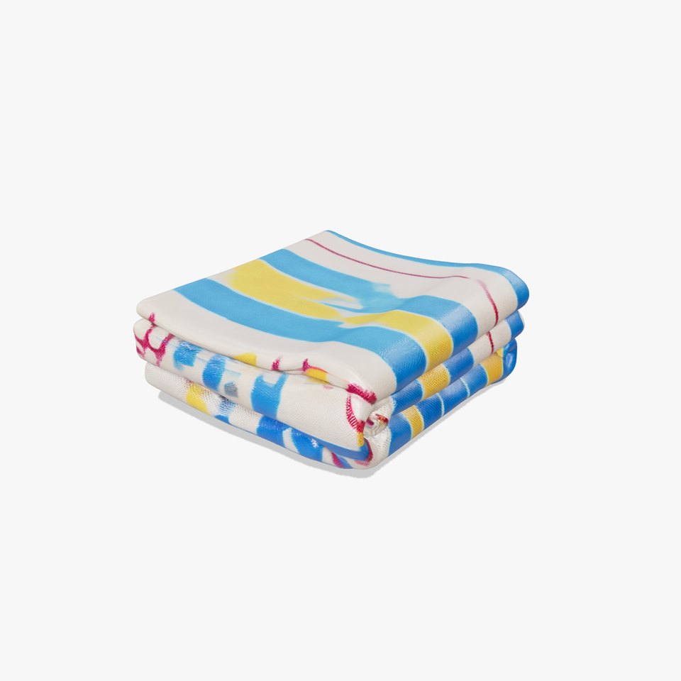 Striped Towel Model Pack with PBR Textures